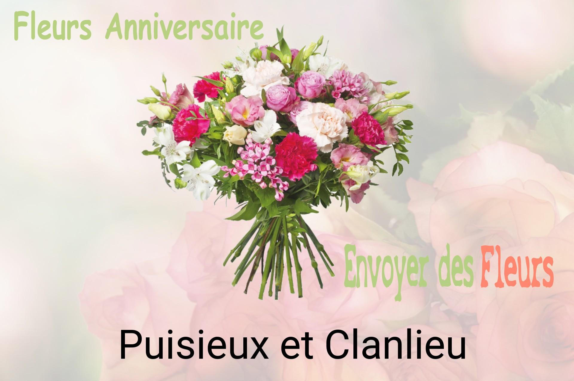 Bouquet de fleurs d’anniversaire livré à Puisieux-et-Clanlieu